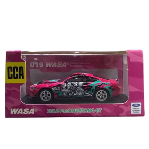 Image of CCA 1:64 Acrylic 2018 Ford Mustang GT Collection Cool Car Series 3+ Years (Pink)