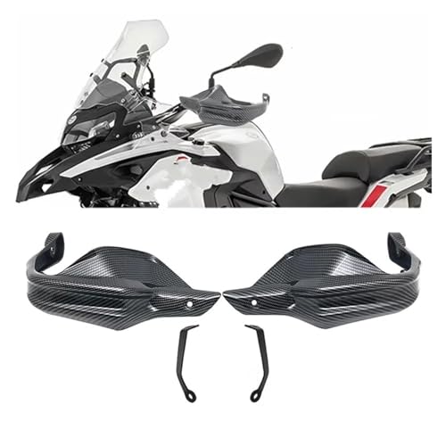 Protège main Benelli TRK 502 bleu poignées abritées