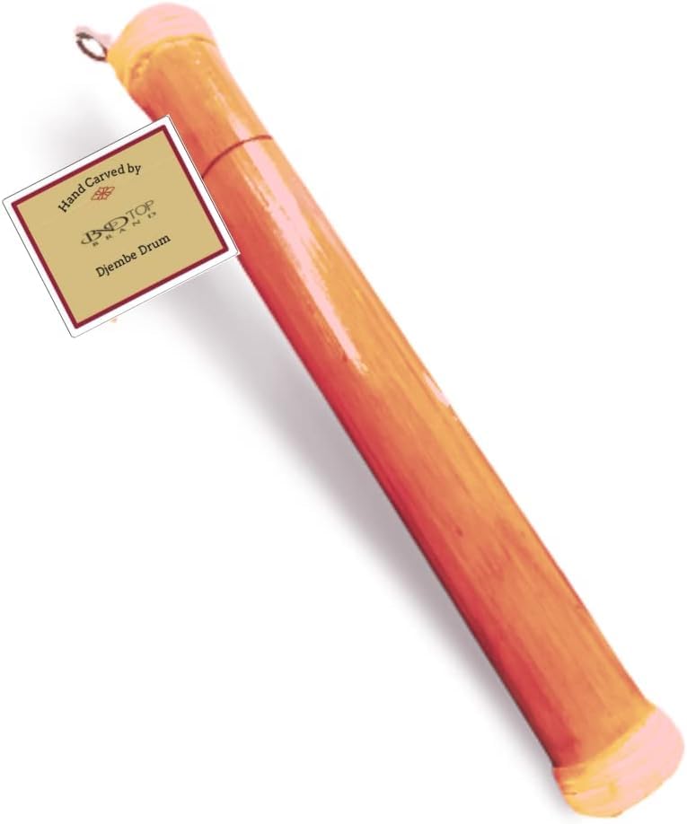 B.N.D TOP Large Rain Stick for Meditation Musical Instrument Rainstick for Adults Percussion Instruments for Adults Wooden African Party Favor Rain Makers (Natural) Designed in the USA
