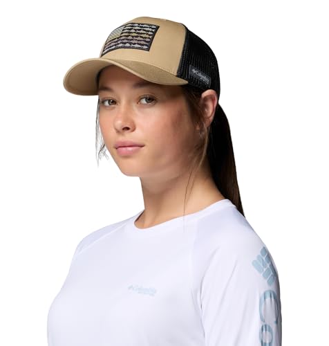 Image of Columbia PFG Fish Flag Mesh Snapback