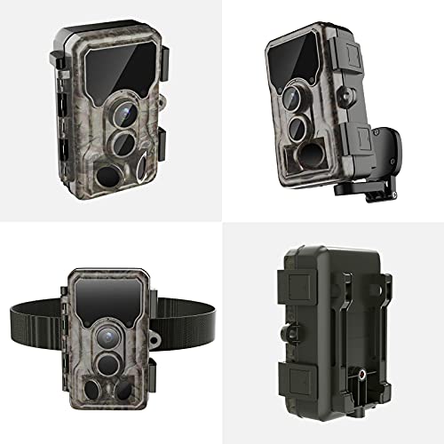 Snario Câmera de trilha M50 1296P 24MP WiFi câmera de jogo para observação da vida selvagem com infr