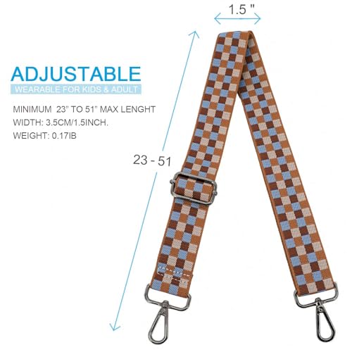 Image of Replacement Purse Strap Shoulder Strap Adjustable Crossbody Strap for Women Crossbody Wide Shoulder Bag