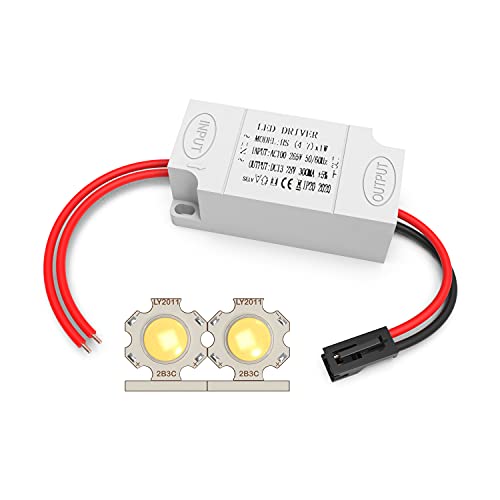 Recambios Aplique exterior luz fria 1 ud driver y 2 uds de leds Cover