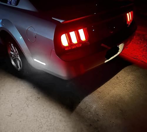 Kit luces traseras LED blancas ahumadas para Mustang 2005-09 miniatura 7