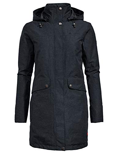 Preisvergleich Produktbild VAUDE Damen Limford Coat, Mantel Jacke, phantom black, 44 (XL)