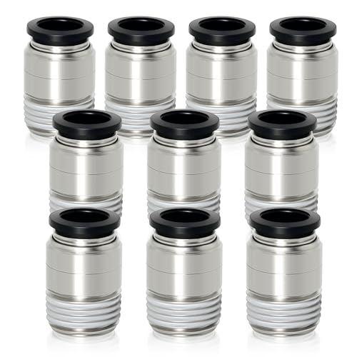 Raccords tubes 12mm x 1/2 BSP TAILONZ en pack de 10 pièces durables - 2