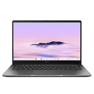 ASUS Chromebook Plus 14 CX1405CTA Laptop | 14.0" Full HD Screen | Intel Core 3 N355 Processor | 8GB RAM | 128GB SSD | Google Chrome OS