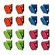 Magnetpro 16 Stücke Multi Farbe Magnetische Metall Klammer, Kühlschrank Whiteboard Wand Magnetische Memo Hinweis Clip