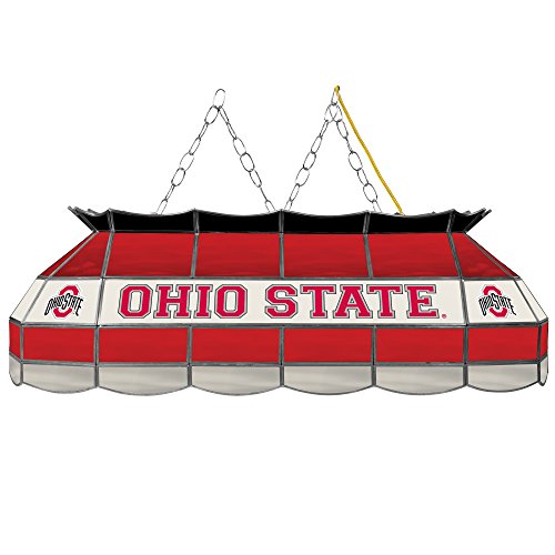 NCAA Ohio State University Tiffany Gameroom Lamp, 40"