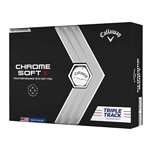 CALLAWAY Chrome Soft X Triple Track Bolas DE Golf, Adultos Unisex, Blanco, Talla única