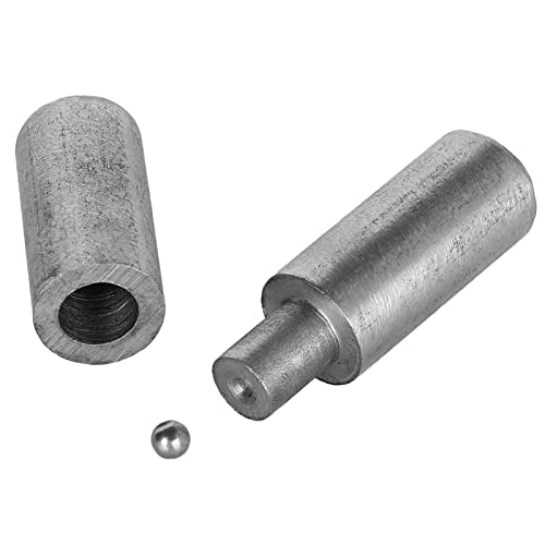 Bluedex 4 Pack Heavy Duty Gate Hinges 4-1/8 X 1 Inch - Steel Door Hinge Barrel Style 500 Lbs Capacity, Weldable Barrel Hinges For Swing Door Trailer Ramp Gate, ½ Inch Dia Pin #TOP6