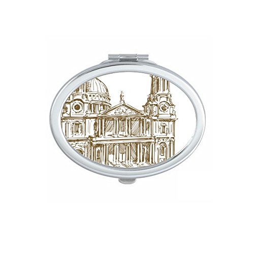 Miroir compact de maquillage pour vos retouches beauté en voyage et au bureau