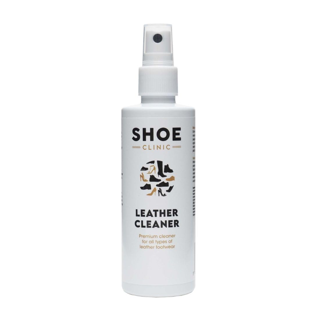 Shoe Clinic Detergente e protettore per pelle utilizzare su stivali, scarpe da ginnastica e altro per uomini e donne (125 ml)