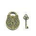 1 PCS Puzzle Game Toys Mind Disentanglement Intellectual Development Training Brain Teaser Bronze Divine Lock