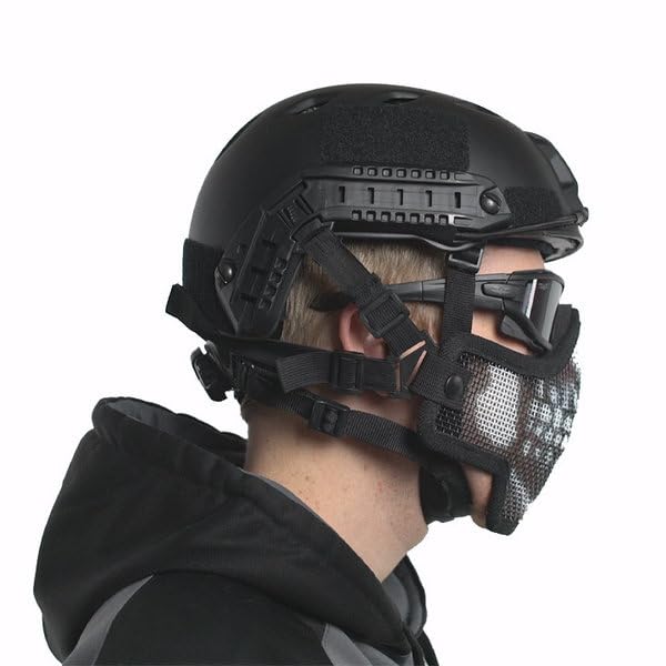 Bifrost Gear Face Mask Adapter for Tactical Helmets (Black)