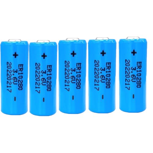 YICUAA�i5����jER10280 3.6V 450mAh PLC FX2NC-32BL ER10/28�݊����`�E���d�r