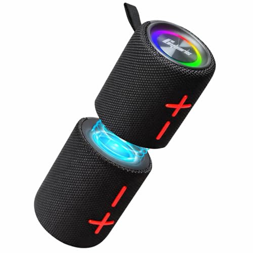 2 in 1 Magnetic Dual Splittable Bluetooth Speaker, IPX6 Waterproof Split Portable Wireless Speaker with 20W Loud Stereo Sound, Bluetooth V5.3, 24H Playtime, Multiple pairing for Home,Outdoor or Travel