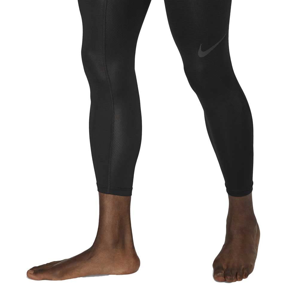 ウェア Jordan NikePro Basketball Men's Tights Mens Nike Pro Elite Air Jordan Blue 3/4 Basketball Tights