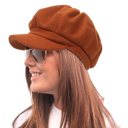Béret en laine et casquette cabbie femme pour rester élégante sous le froid de l'hiver urbain