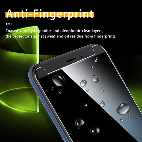 Ogrish [2+2 Pack] Screen Protector For Blu View 3 (B140Dl) And Camera Lens Protector - Tempered Glass,Anti-Fingerprint,Shatter Proof,Hd Clarity #TOP3