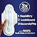 Always Maxi Size 4 Overnight Feminine Pads with Wings, Unscented, 48 Count (Packaging May Vary)