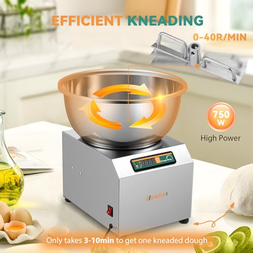 Newhai-Commercial-Dough-Mixer-18LBS-750W-Stand-Mixer-Dough-Kneading-Machine-Timing-Function-Dual-Rotation-for-Restaurants-Bakery-Pizzeria-110V-18LBS8KG