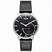 Balerion smart watch band for Withings Steel HR/, Genuine Leather Strap Replacement Watch band Bracelet for Withings Steel HR--Black 36MM