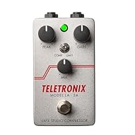 Authentic emulation of iconic Teletronix LA-2A optical tube compressor/limiter, captured in a compact stompbox Perfectly captured end-to-end emulation of vintage transformers, tube amplifiers, and T4 optical cell for fat, three-dimensional tube tones...