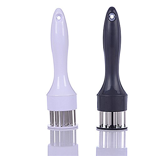 Meat Tenderizer Loose Meat White/black Stainless Steel Needle Eco-friendly 20x5cm Mincer Kitchen Helper Cooking Tools