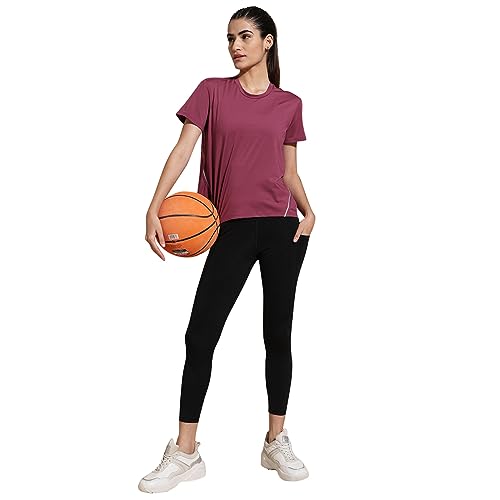 Image of Silvertraq Women's Polyester Lightly Padded Wire Free Classic Full-Coverage Sports Bra