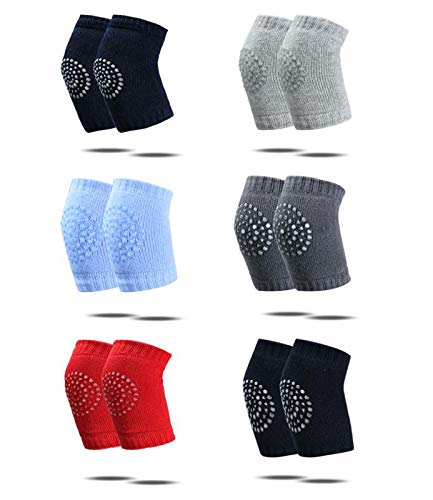 Baby Crawling Knee Pads Unisex Clothing Toddler Accessories Leg Warmer Kneepads protection?6 Pairs?