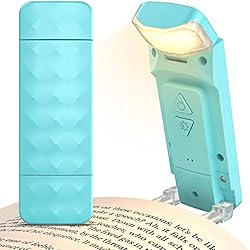 Lamparas Lectura Amazon Mexllex Luz Lectura Recargable USB, Lampara de Lectura LED con Pinzas, 3 Colores & 5 Brillos Regulables, Luz para Leer Libros en la Cama Lampara Libro Lectura Portátil