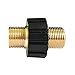 Messe mit günstig Kaufen-Stone Banks Schnellverbinder, M22 x 1,5 Metrisches Gewinde Hochdruckreiniger Kupplung Adapter Kompatibel mit Kärcher K, Kärcher HD & HDs Serie Hochdruckreiniger Schlauch (Innen Durchmesser 14 mm)