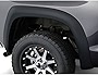 Bushwacker Extend-A-Fender Extended Rear Fender Flares | 2-Piece Set, Black, Smooth Finish | 70010-02 | Fits 2004-2015 Nissan Titan w/Lock Box