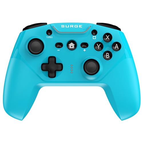 SURGE NSA WIRELESS PRO CONTROLLER NEON BLUE