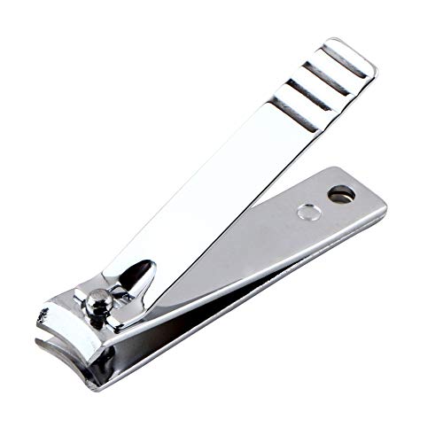 BlackUdragon Fashion Stainless Steel Nail Clipper Cutter Trimmer Manicure Nail Art Toe Nail Clipper Manicure Beauty Tool Silver