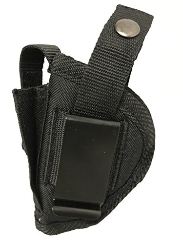 Nylon Gun Holster Fits Ruger Lcp Ii 380 Gun Slinger Holster Black Nylon Ambidextrous Use Left Or Right Hand Built In Magazine Holder Adjustable Retention Strap #TOP2
