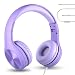 New! LilGadgets Connect+ PRO Kids Premium Volume Limited Wired Headphones with SharePort (Children) - Purple