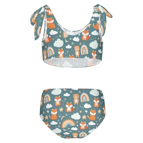 Image of Boccsty Summer Girls Swimsuits Kids Bikini Sets 2 Pcs Bathing Suit for 3T-12T