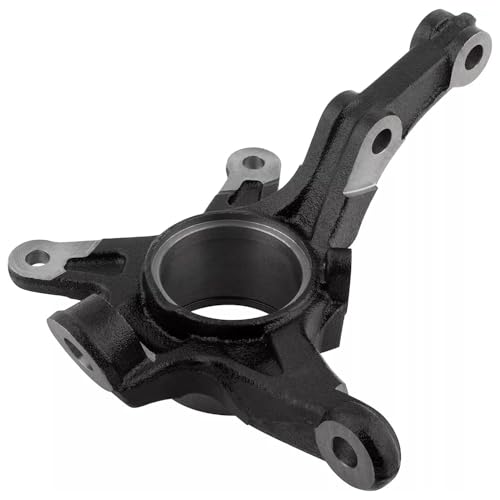 Image of Detroit Axle - Front Right Steering Knuckle for 2006-2011 Honda Civic, Passenger Side Steering Knuckle Assembly 2007 2008 2009 2010 Replacement