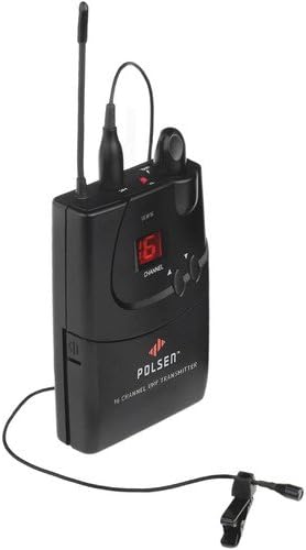 PL-4 Omnidirectional Lavalier Microphone with 1/8"" (3.5 mm) Connector