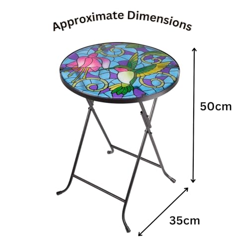 Table de bistrot pliante colibri pour optimiser l'espace de votre balcon - 3