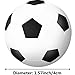 Blulu 30 Pcs Mini Soccer Stress Balls Bulk 1. 6 Inch Small Foam Balls for Kids Stress Relief Relaxation Soccer Party Favors Sport Team Gifts Party Bags Fillers Decoration School Carnival Reward