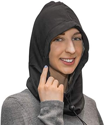 Halsa EMF Hat, Faraday Hood - EMF Blocking Anti-Radiation Silver Fabric, 99% Reduction, Shields 5G, 4G, Cellular, WiFi, Bluetooth, Smart Meters - Adjustable, One Size Fits All Headwear