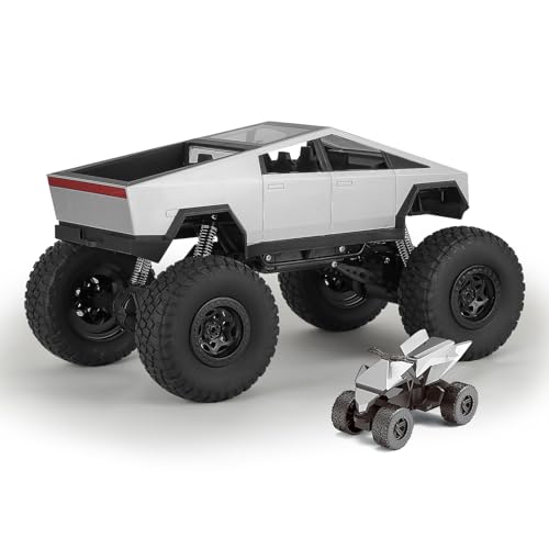 toylefun 1:8 Huge Climbing Car Remote Control Truck RC Pickup Model Car Motorcycle Powerful 4x4