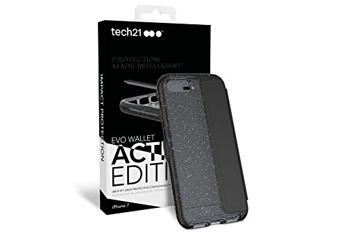 Tech21 Evo Wallet Active Edition iPhone 7 Plus, Black with White dots