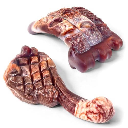Fuufome Tough Dog Chew Toys for Medium & Large Aggressive Chewers, 2 Pack