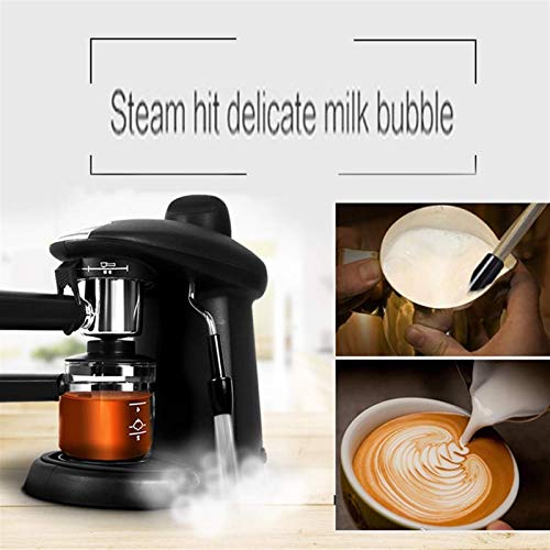 KJFSTJHMM Voller halbautomatische frisch gemahlene Kaffeemaschine, 5 bar Dampfabzugs-Kaffeemaschine, abnehmbares… – Bild 6