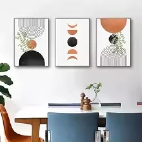 Affiche d'art mural abstrait Boho TONGYINLI pour salon moderne