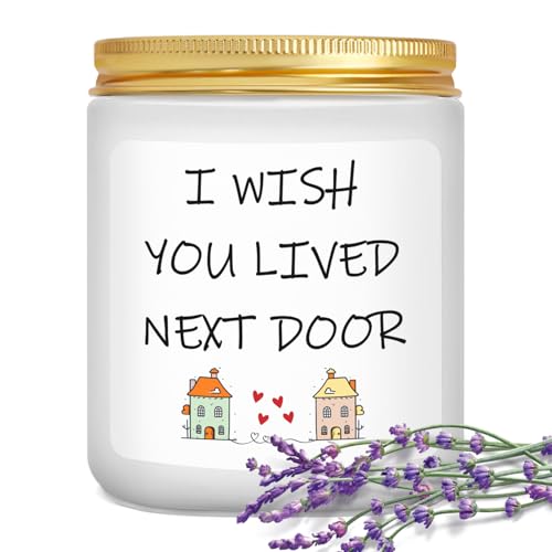 LUXHOMY Gifts for Women, Best Gift for Friend, Best Friend Birthday Gift, Unique Gifts for Bestie, Friendship Candle for Women - Lavender Scented Candles (200g)